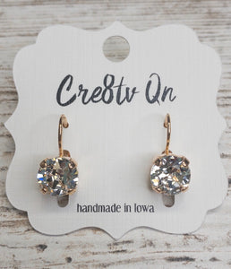 Clear Swarovski Earring