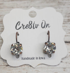 Clear Swarovski Earring