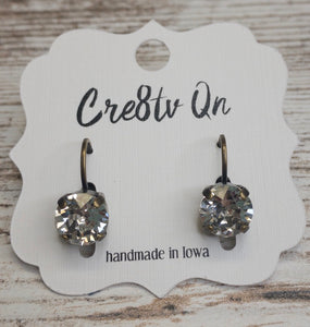 Clear Swarovski Earring